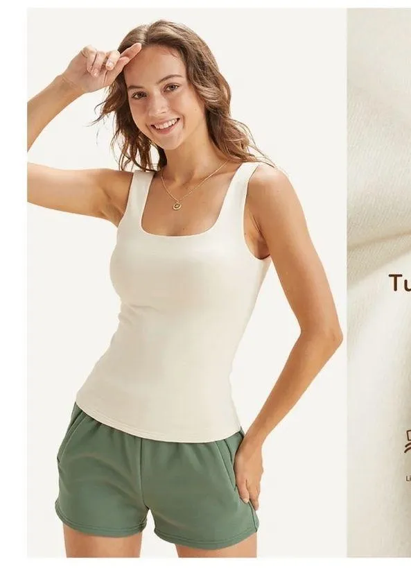 Tuckable Soft Brushed Brami Tank Top OGL Move Blue Size XS - Image 6