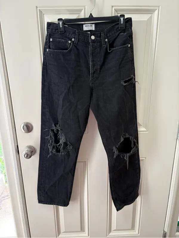AGOLDE 90’s Jean in Audio Size 28 - Image 2