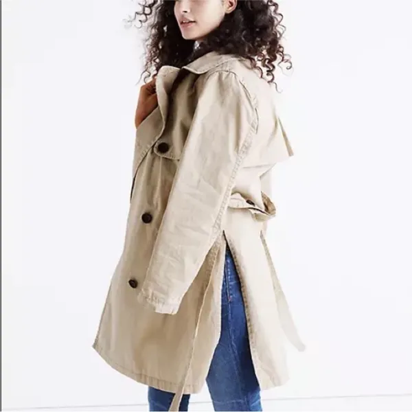 Madewell trenchcoat classic camel - Image 6