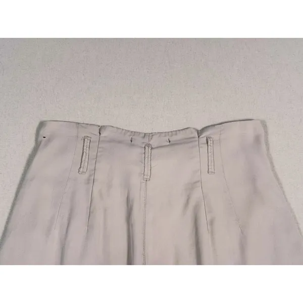 Abercrombie & Fitch High Waisted Pleated Shorts Size S Beige Preppy Quiet Luxury - Image 6