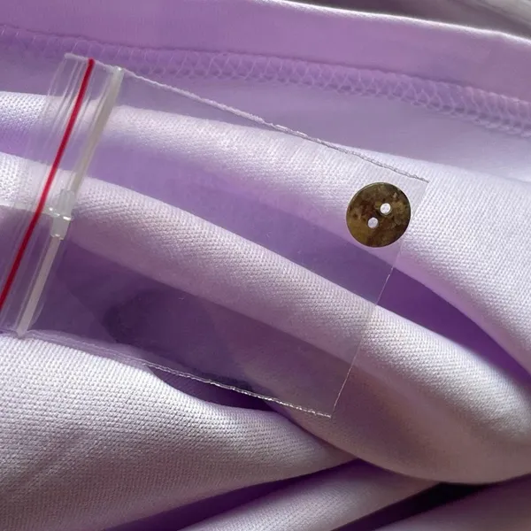 ENTRO Knee-Length Mock Neck Lavender Dress - Large - NWT - Image 10