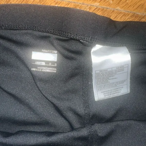 Nike black Athleisure Dri-fit L Golfcore minimalist skort - Image 2