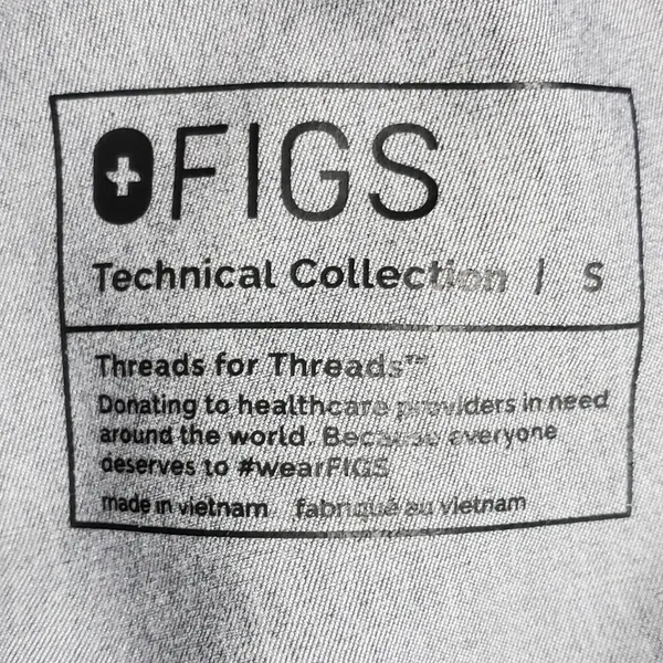 Figs Women's Kade Cargo‎ Scrub Pants Gray PO 1802. Size S - Image 10