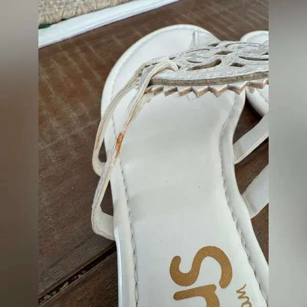 Circus by Sam Edelman White Canyon Thong Sandals - Image 4