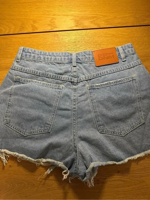 Princess Polly distressed denim shorts 8 jorts - Image 8