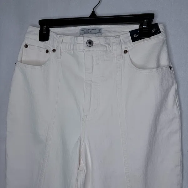 Abercrombie & Fitch Curve Love 90’s Straight Jeans - Image 5