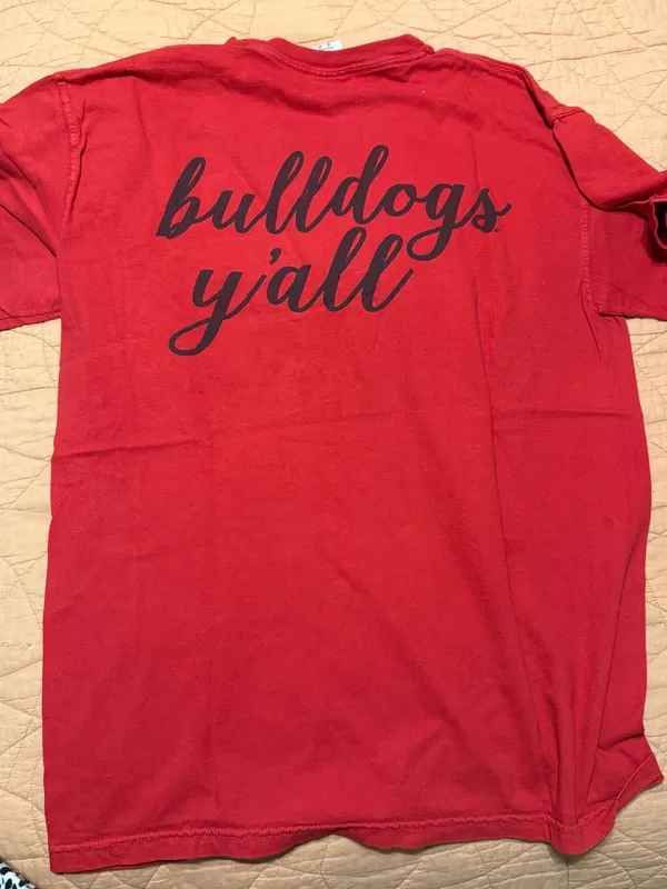 Georgia Bulldogs Comfort Colors T-Shirt - Image 2