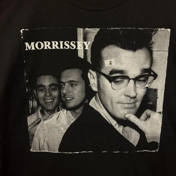 Morrissey Goth Rock Tour Tshirt size Extra Large - Image 2