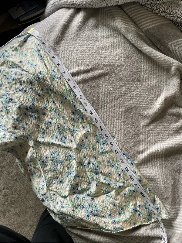 Zara Bohemian Daisy Floral Flowy Tunic Cami Tops Small - Image 7