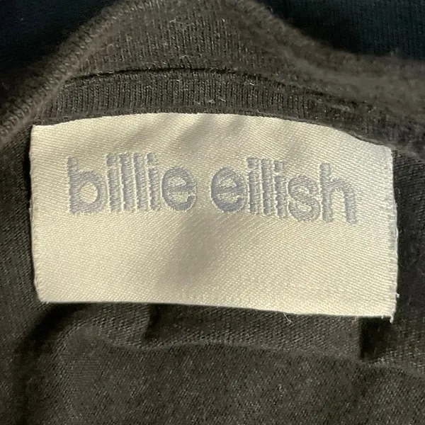 Billie Eilish Happier Than Ever Black Tour Concert Music Crewneck Sweatshirt S - Image 4