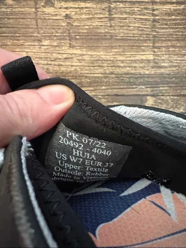 OluKai Huia‎ Women's Athleisure Shoes Black Size 7 - Image 9