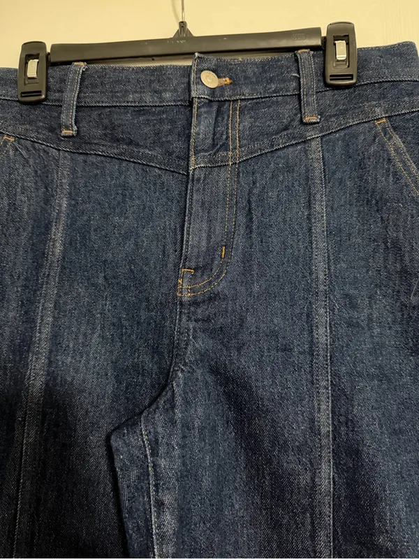 Madewell‎ perfect vintage straight Jean seam detail size 28 waist 30” 90’s 70’s - Image 9