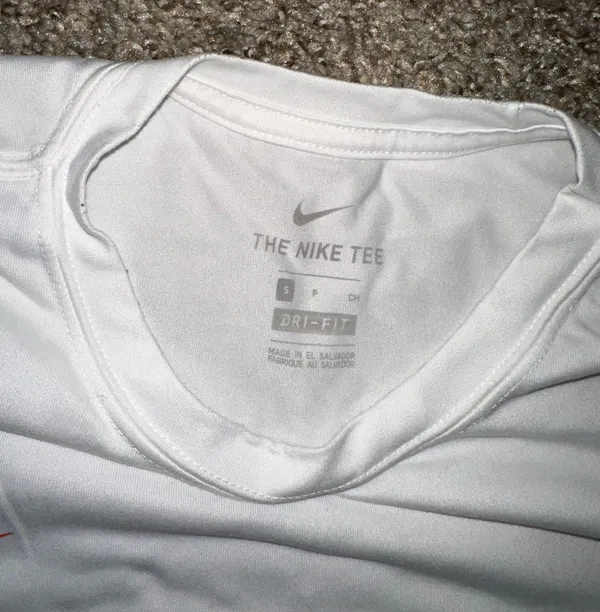 Nike Clemson dri-fit White Shirt - Image 2