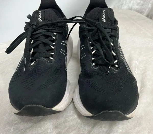 ASICS gel Nimbus 25 women’s 6 1/2 black running shoes - Image 5