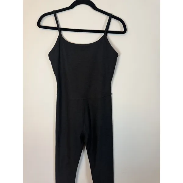 Beyond Yoga Beyond Yoga Spacedye Uplevel Midi Jumpsuit Black Sz M NEW $138 MSRP - Image 9