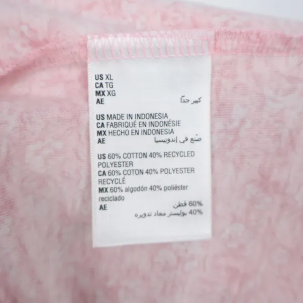 Charter Club Intimates Pajama Pants Womens XL Light Pink Ditsy Floral Print - Image 3