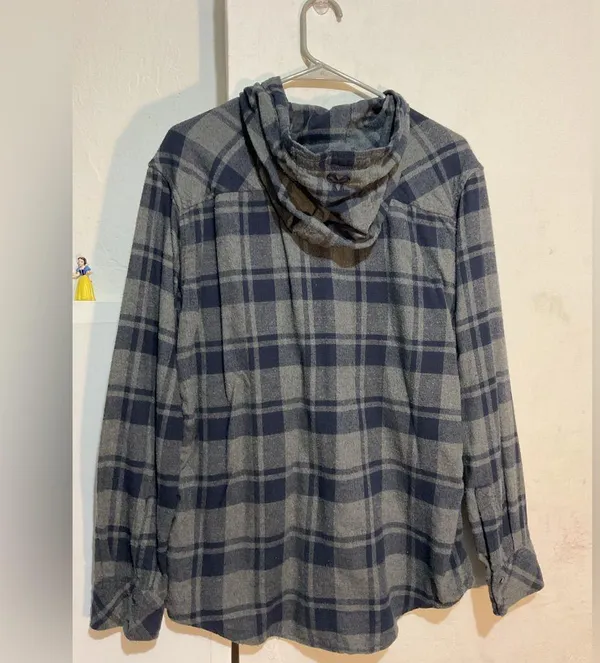 TNA ARITZIA boy friends fit buttons up shirt hooded:Box L04: - Image 9
