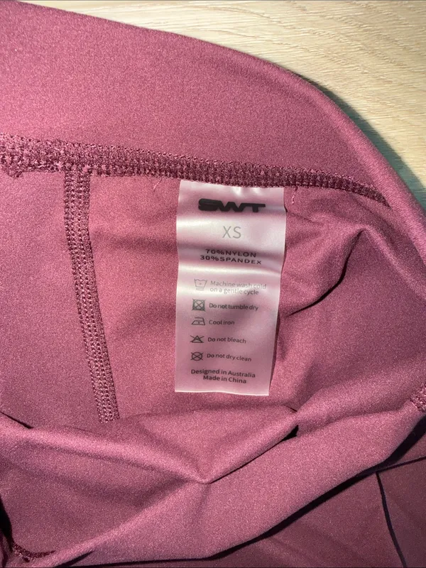 SWT Active Micro Shorts + Bustier Bra Size XS - Image 8