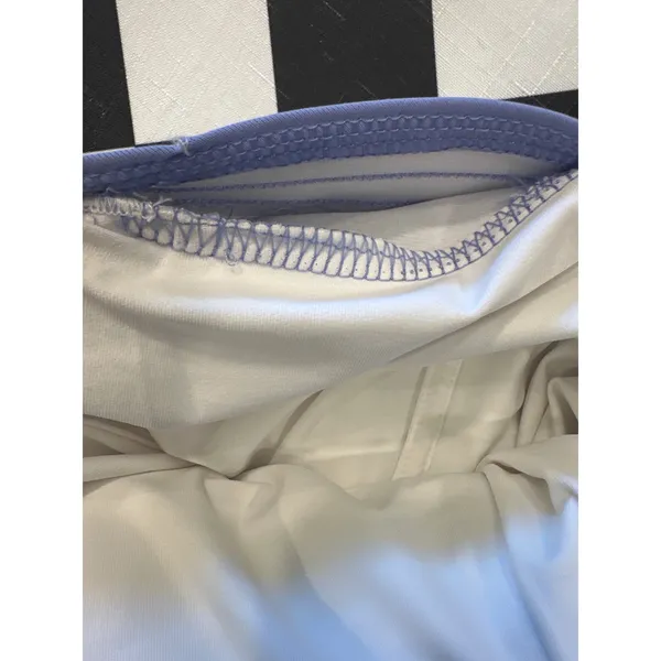 Peter Millar Womens XS Golf Skort Blue White Houndstooth Athletic UPF 50+ read - Image 5
