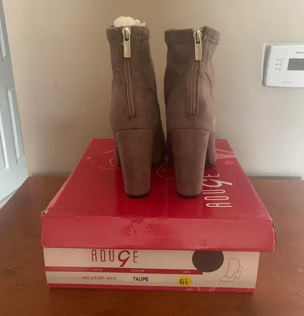 Heel Booties Size 6.5 - Image 3