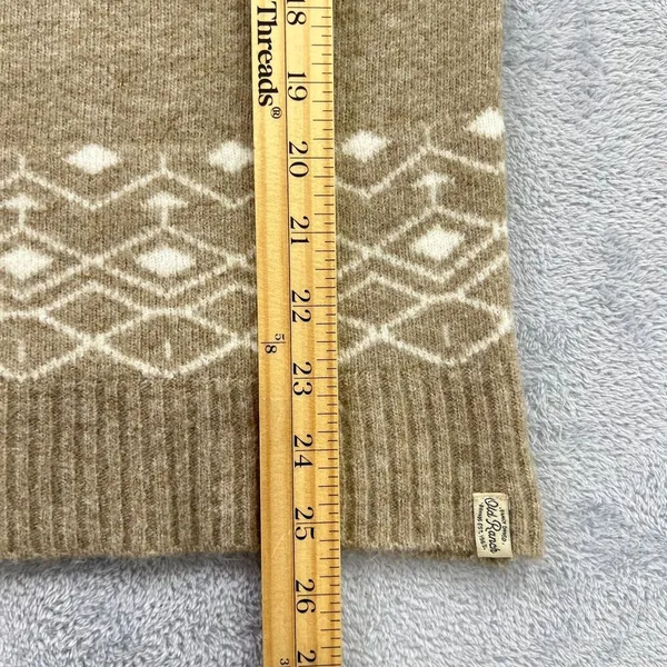 Old Ranch Womens Sylva Sweater Color Cinder Sime Large Western Homestead Grandpa - Image 8