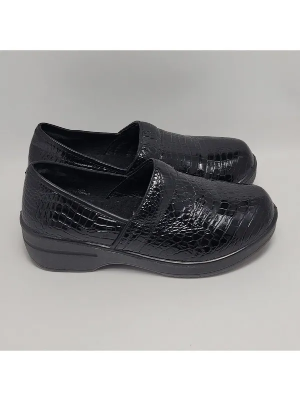 Sugar Foot Slip On Mules And Clog Patent Leather Black Size 6.5 - Image 12