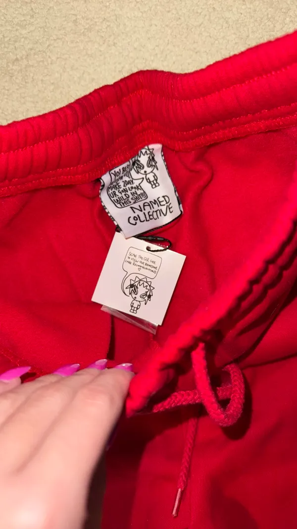 Named Collective target tracksuit pants red Size XS - Image 5