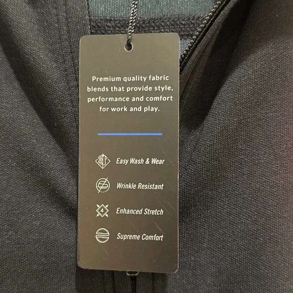 TravisMathew‎ Coveside Jacket Women Small Black NEW TM1LD001 VEG Patch Full Zip - Image 3