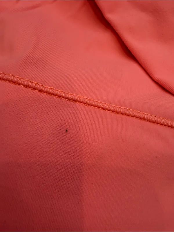 Lululemon Run Warm-Up Crewneck Pullover Coral Pink Size 8 Long Sleeve - C11-632 - Image 5