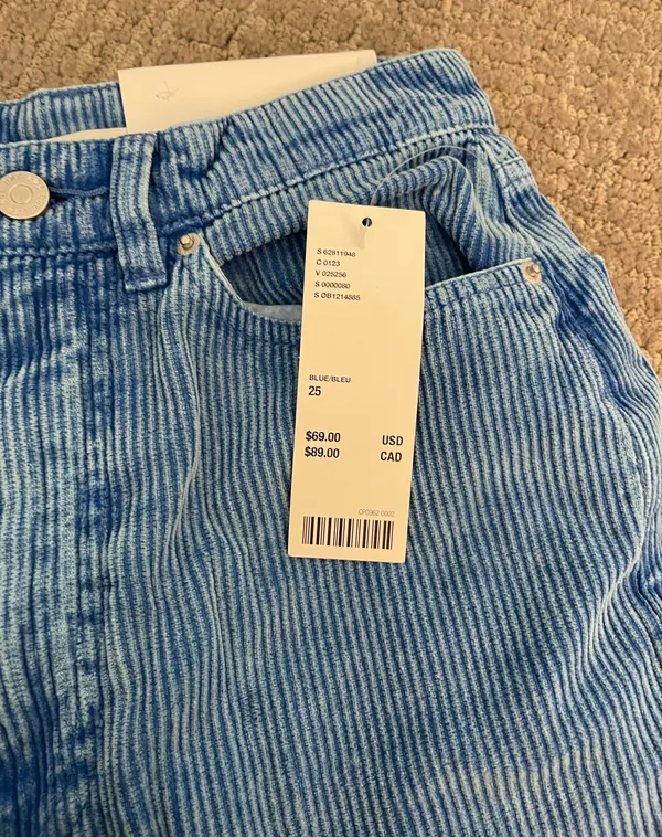 Urban Outfitters pants ribbed - Image 2