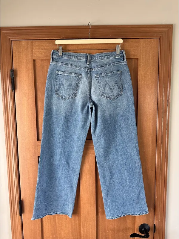 MOTHER NWT The Mid Rise Maven Ankle Jeans in Magic School Bus Wash Women’s 29 - Image 5
