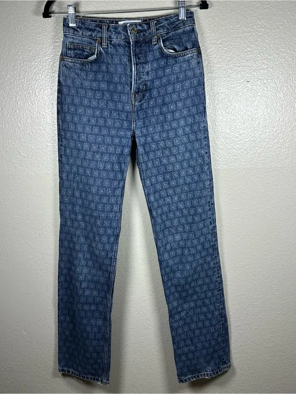 Reformation Cynthia HR straight long jeans SZ:25 - Image 5