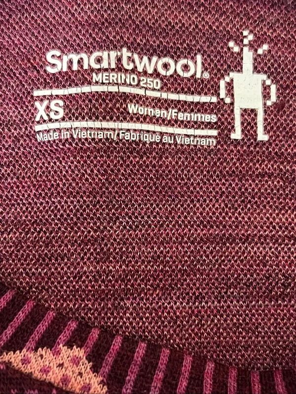 Smartwool Merino 250 long sleeve crewneck size XS - Image 4
