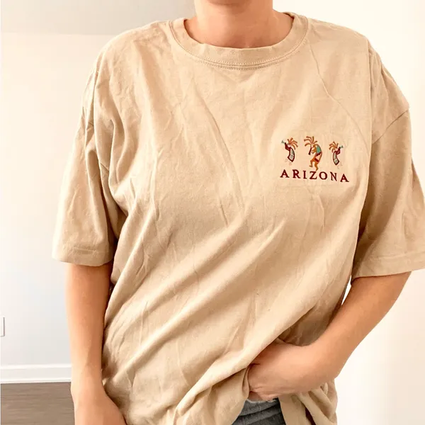 Vintage Arizona Tan Graphic Tee - Image 3