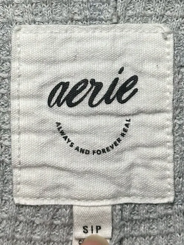 Aerie Waffle Knit Polo Shirt - Image 3