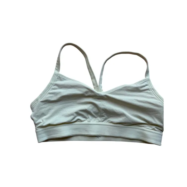 Athleta Mint Racerback Sports Bra Size Small Medium Support Athletic Yoga - Image 6