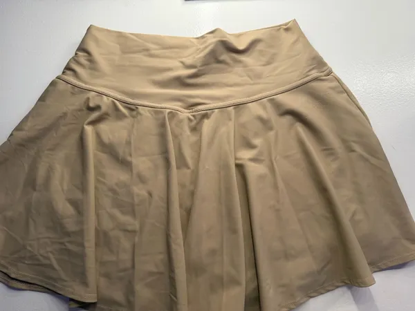 khaki tennis skirt Purple - Image 3