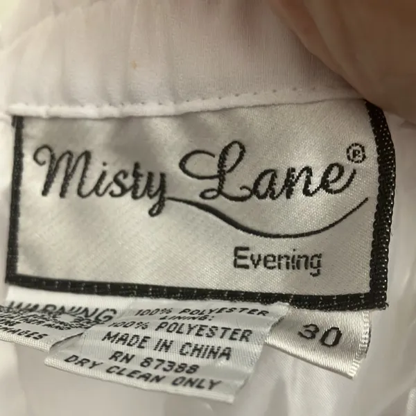 FINAL MARKDOWN Misty lane lined evening skirt 30 White - Image 5