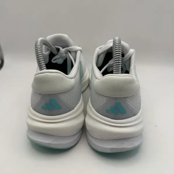 Adidas Women's Sz 6 Supernova Rise Shoes White‎ Linen Green Metallic New - Image 4