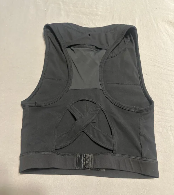 Black Gymshark Bra - Image 2