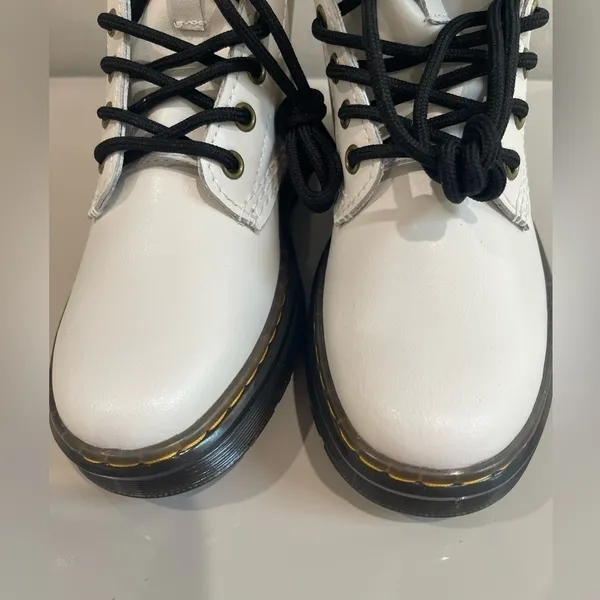 Dr. Martens  Combat Boots - White, Size 6 - Image 6