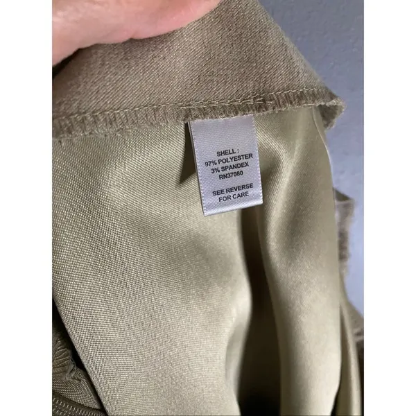 Cato Brown Beige Straight Pencil Skirt Size 12 - Image 6