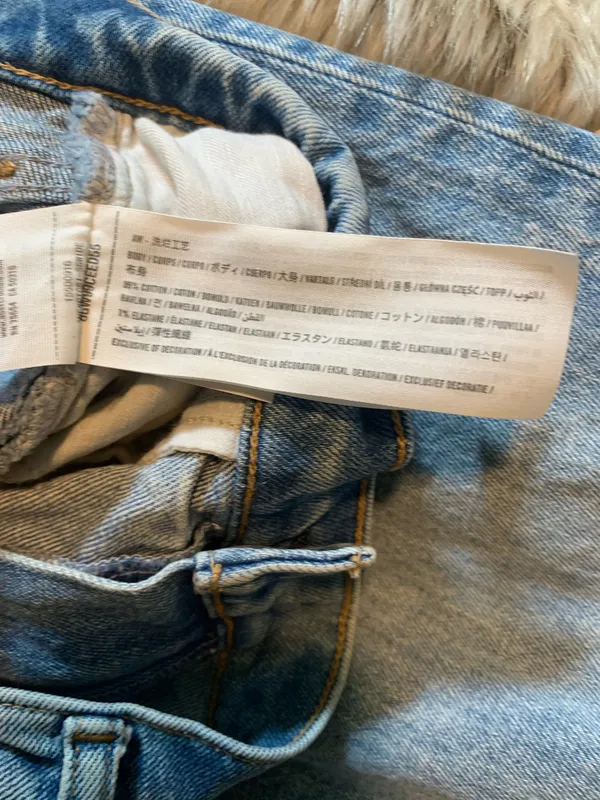 Abercrombie & Fitch Jeans Women The 90s Straight Ultra High Rise Curve Love 28/6 - Image 4