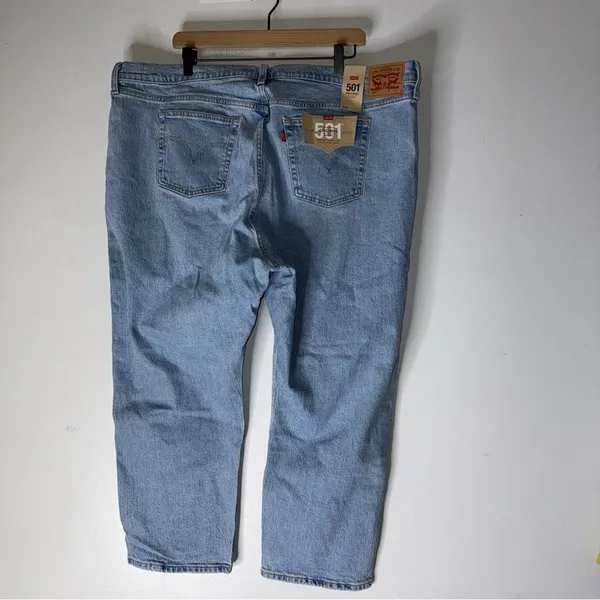 NWT 501 Cropped Denim‎ Jeans Size 22W - Image 2