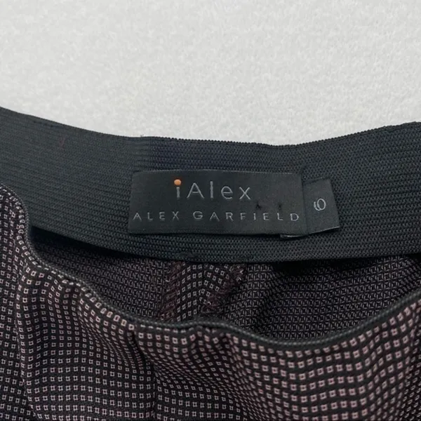 iAlex Alex Garfield High Rise‎ Straight Leg Pant - Image 2