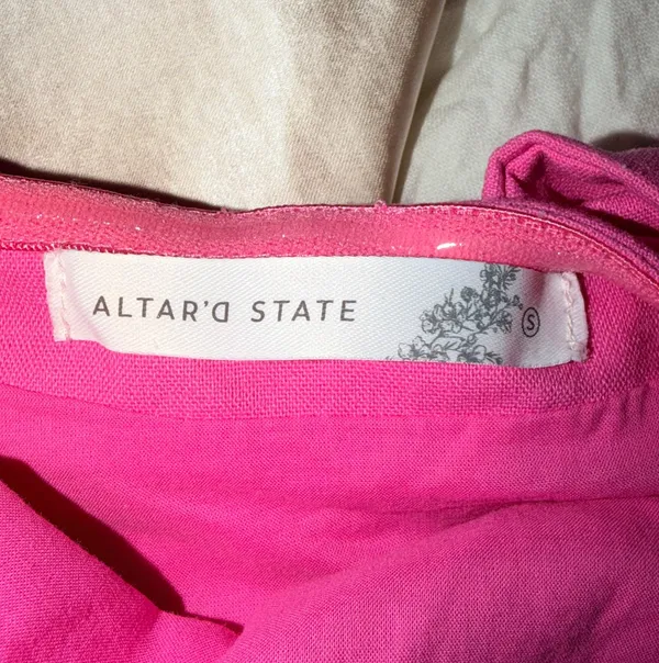 Altar'd State Strapless Mini Dress - Image 3