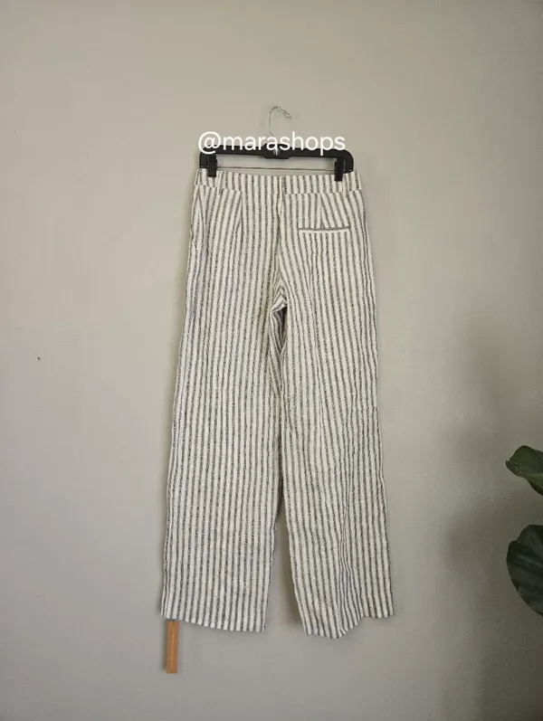 Reformation Carter Linen Mid Rise Pant - Image 5