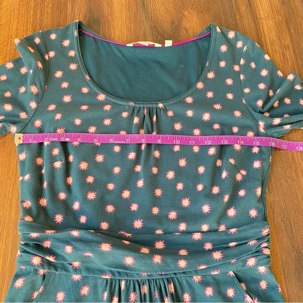 Boden Abigail Jersey Dress Size 6 Long Starburst - Image 9