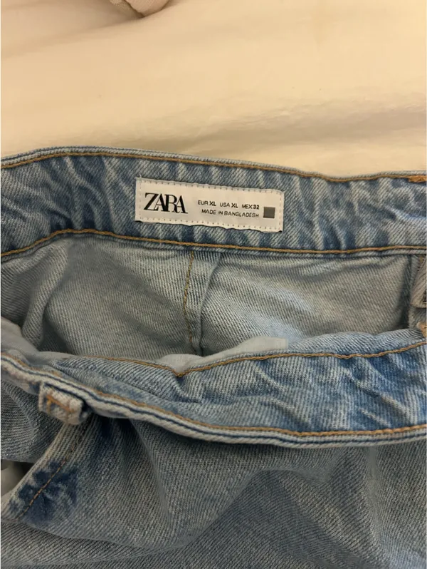 ZARA Jean Skort - Image 3