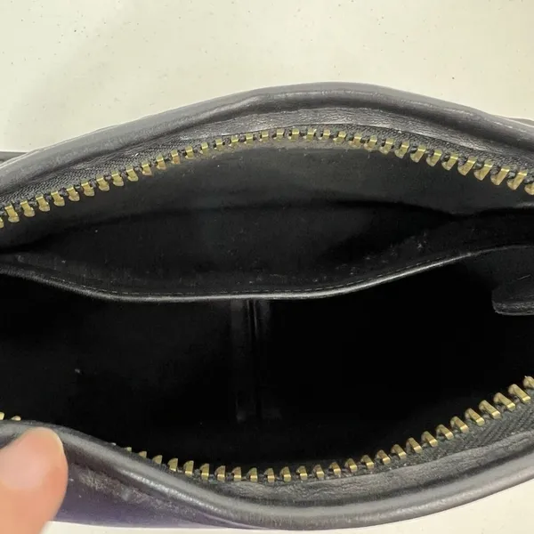 Coach Legacy Crossbody Bag Black Leather Vintage Janice‎ Ricardi-Desantos 9950 - Image 11